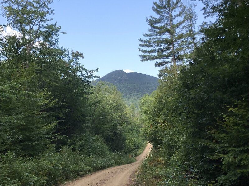 View of Middle Bartlett Haystack from Neut's Brook Road.