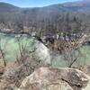 A chilly day at Emerald Pool Overlook.