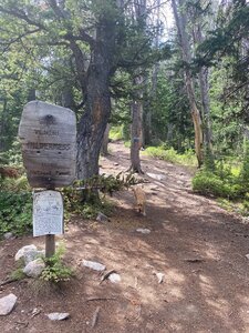 Gros Ventre Wilderness Boundary.
