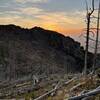 Top of Shadow Canyon, just before South Boulder Peak at dawn.