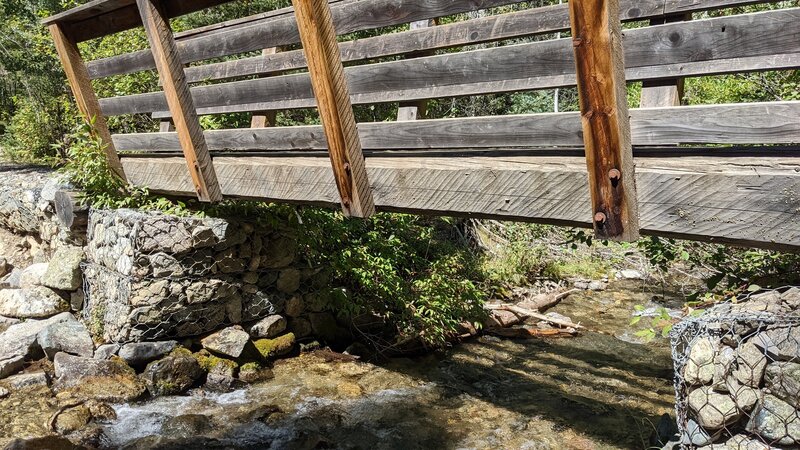 Bridge over Columbine creek.