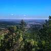 A view of downtown Boulder, CO.