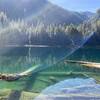 Clear waters of Green Lake.