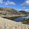 View of Lake Ramona from the dam.