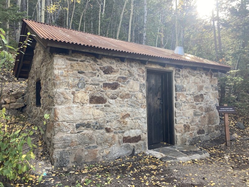 Historic minors cabin.