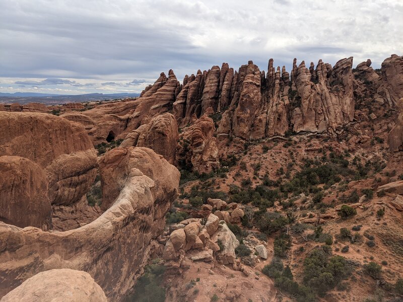 This is a view from Private Arch!