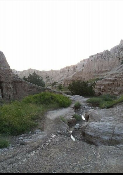 The view at the beginning of the trail.