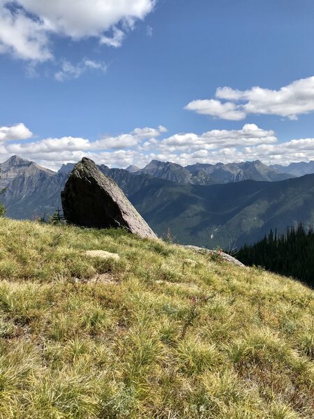 View just before the lookout.