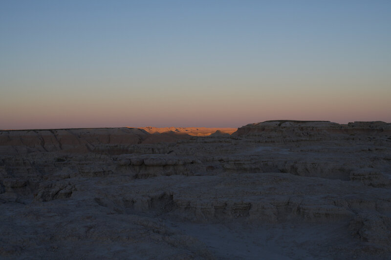 Sunset is gorgeous from the Door Trail.