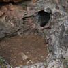 Wind Cave natural entrance.