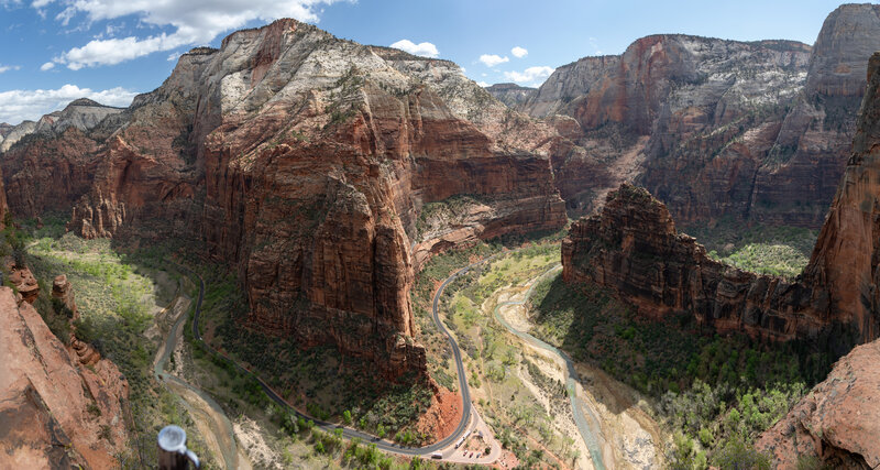 Zion Canyon: Observation Point and The Organ.