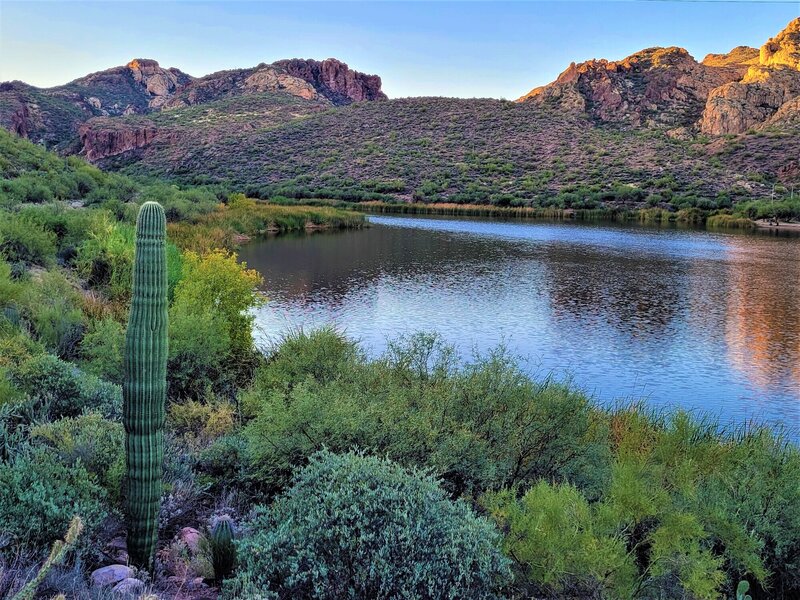 View from trailhead