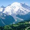 View of Rainier from atop Dege Peak