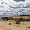 A cloudy afternoon above the Escalante Canyons