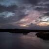 Gravel flat trail along canals and waterways ..... stunning evening views!