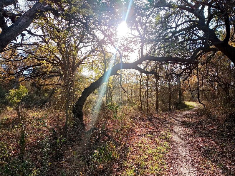 the flattest part of the trail is between mile 10 -15, great for casual bike rides.