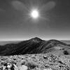 Telescope and Bennett Peaks from Rogers Peak