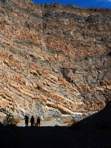 Colorful strata in Marble Canyon