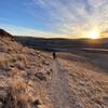 Eagle Rock Shelter Trail leading down into the Gunnison Gorge.