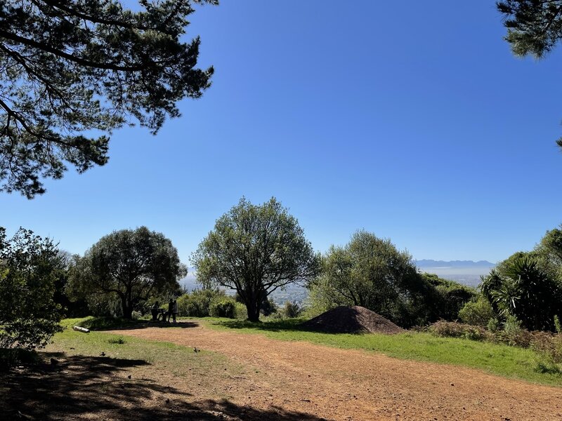 View with a bench.