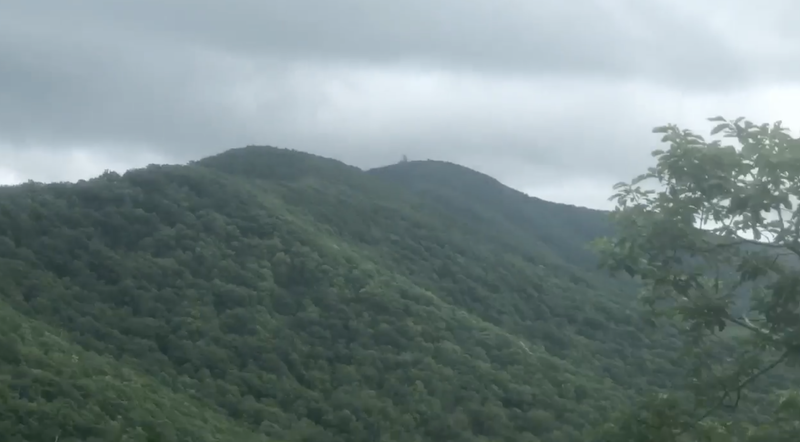 View of Brasstown Bald from Jacks Knob / Wagon Trail.