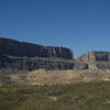 Santa Elena Canyon from the trail.