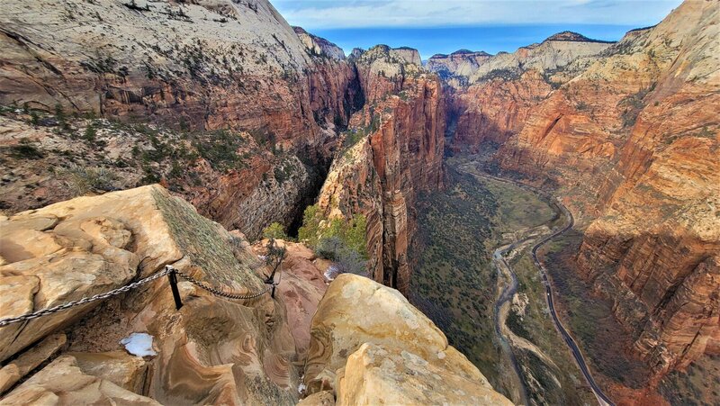 View from the trail.