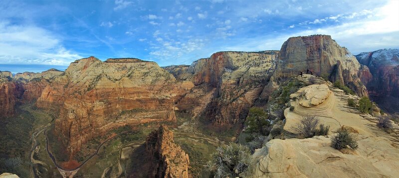 View from the trail.