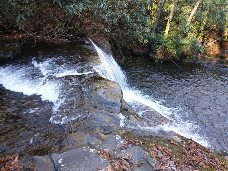 Middle Indian Flats Falls.