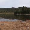 Sisters Mirror Lake with South Sister in background (11-7-2019)