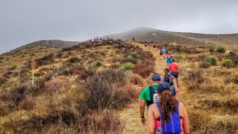 SPACEROCK Trail Race runners