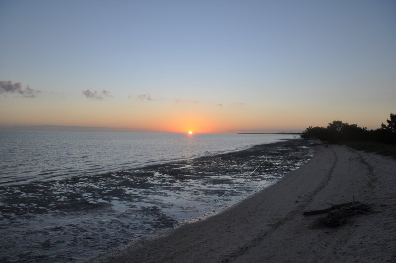 That amazing sunset the fist author referred to, and then fantastic star gazing afterwards.