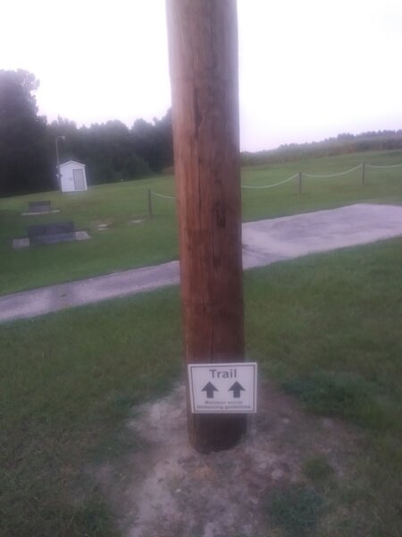 Trail marker