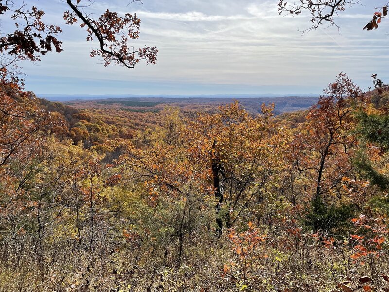 View from White Rock Mountain in fall