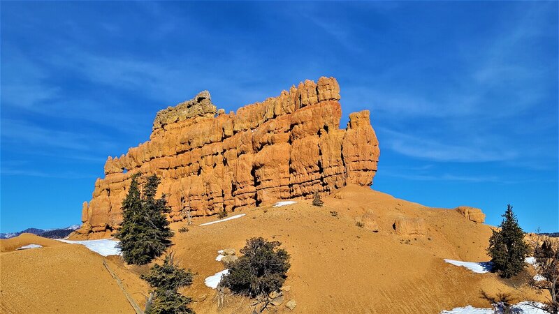 View from the trail