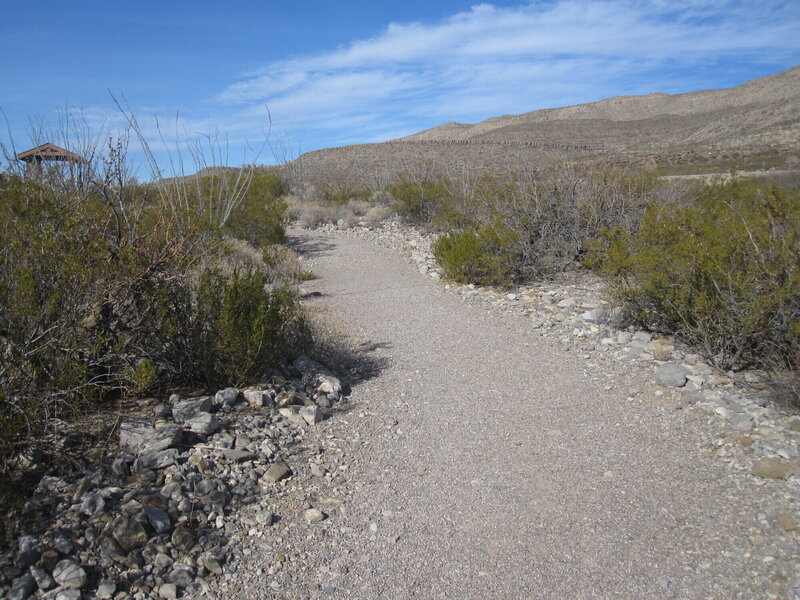 NMSU Fitness Trail on N Scenic Drive...