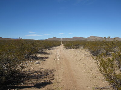 Monte Carlo Gap Road, Jarilla Mountains, North of Orogrande.