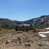 Winnemucca Lake with Elephant's Back on the left.