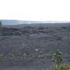 The Halema'uma'u Trail is closed at the caldera floor.  You can walk out on it a little bit on the Byron Ledges Trail, but the main trail is closed beyond this point.