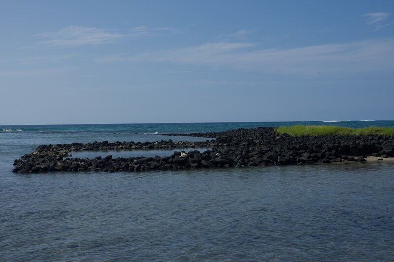 The Ai ōpio Fishtrap at the end of the trail in KAI OKO-HONOKOHAU NATIONAL HISTORICAL PARK