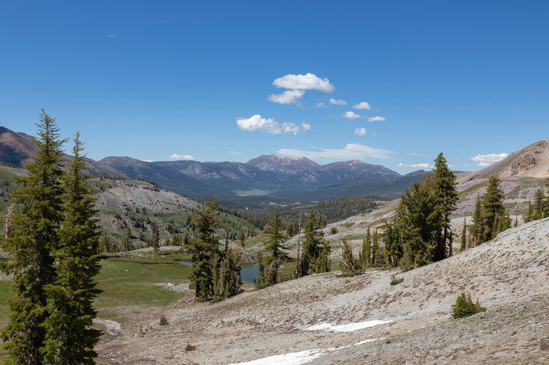 View from Forestdale Divide towards Red Lake.
