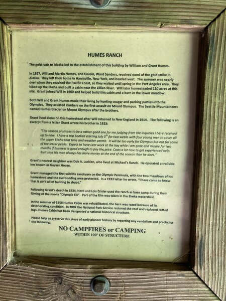 Description of Michael's Cabin.