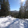 Wanoga Butte outside Nordeen Shelter (1-26-2022)