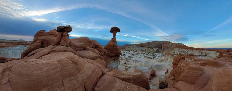 View from the trail.