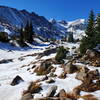 Heading to Lake Isabelle