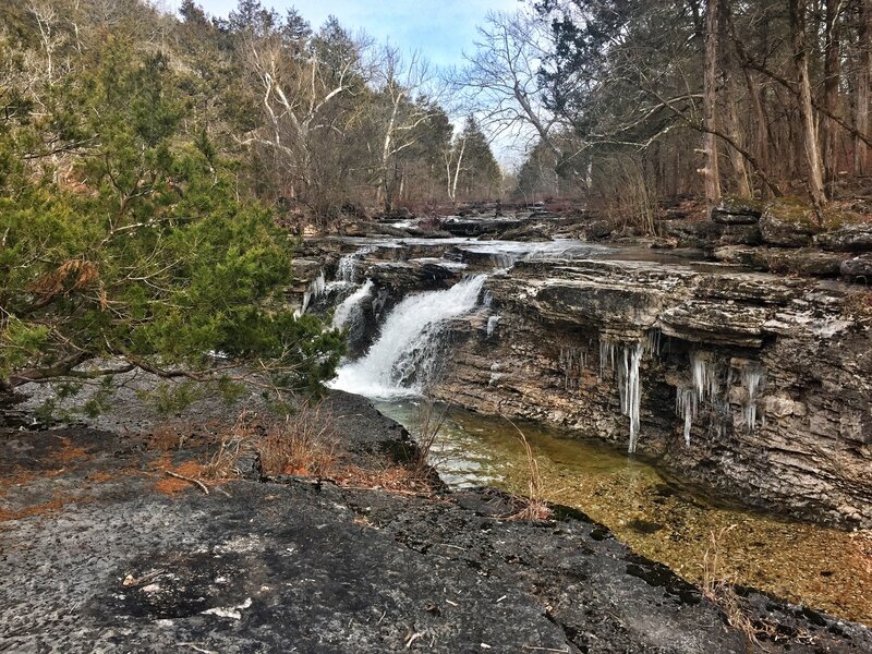 The Falls at Hercules Glades WIlderness Area.