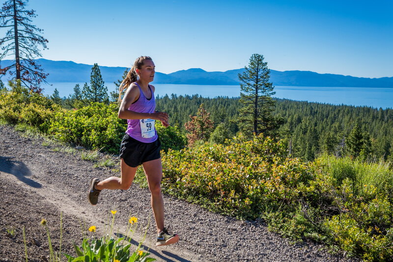 View of Lake Tahoe.