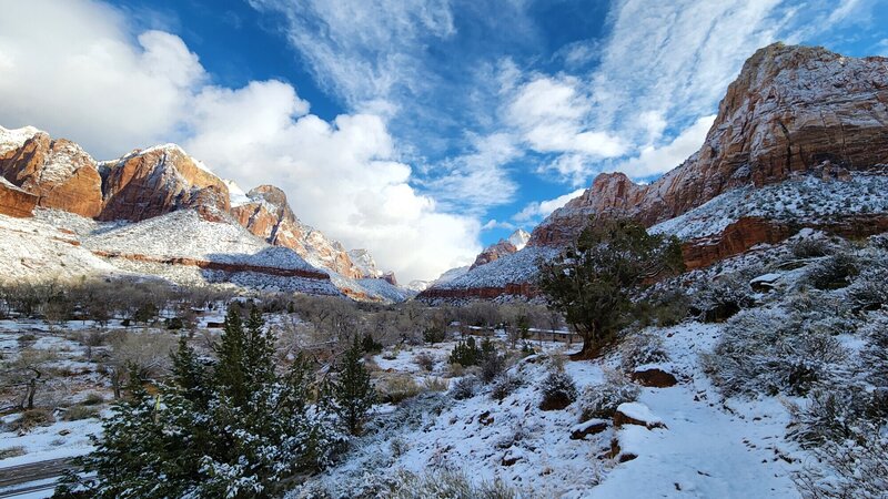 View from the trail