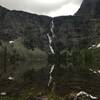 Waterfall at end of Lincoln lake trail