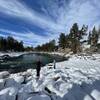 confluence of Yellowstone River and Lamar River